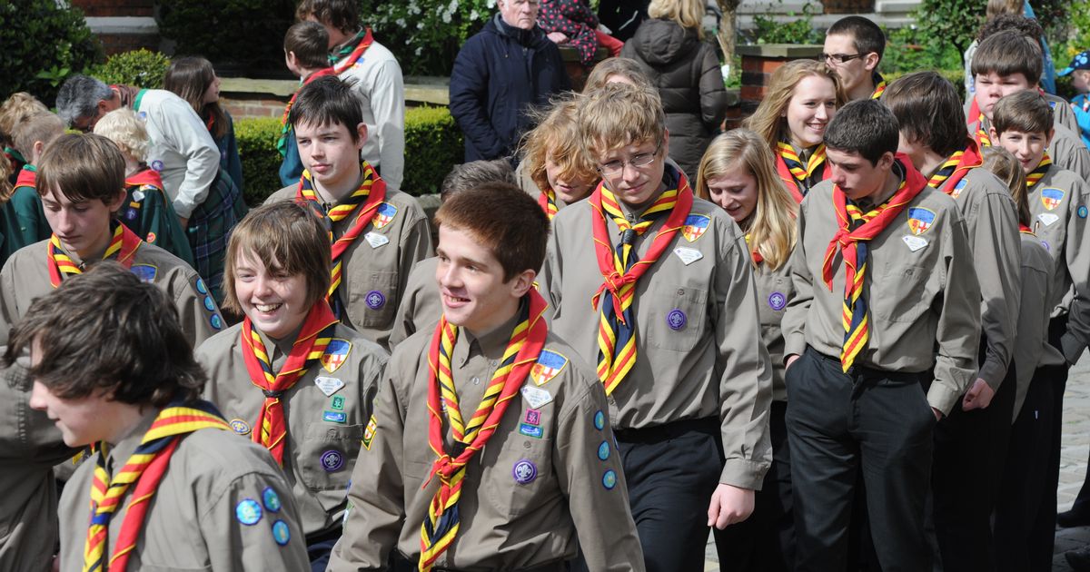 Group of scouts